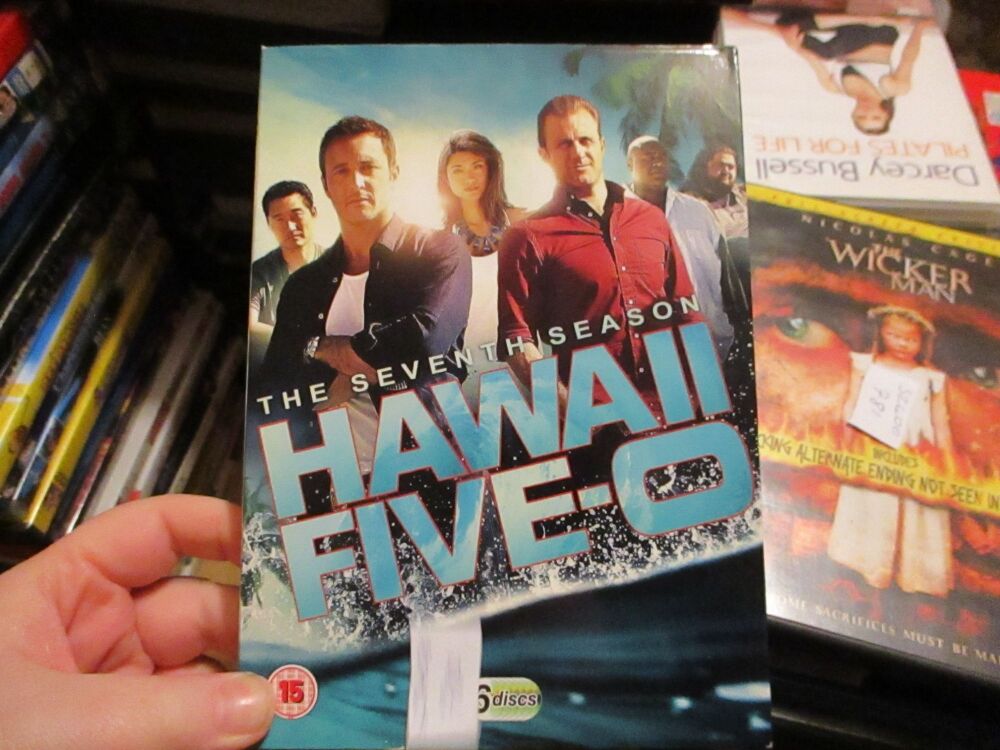 Hawaii Five-O Season 7 - DVD - LN/FS Disc - VGC Case - Pal (S2400782)