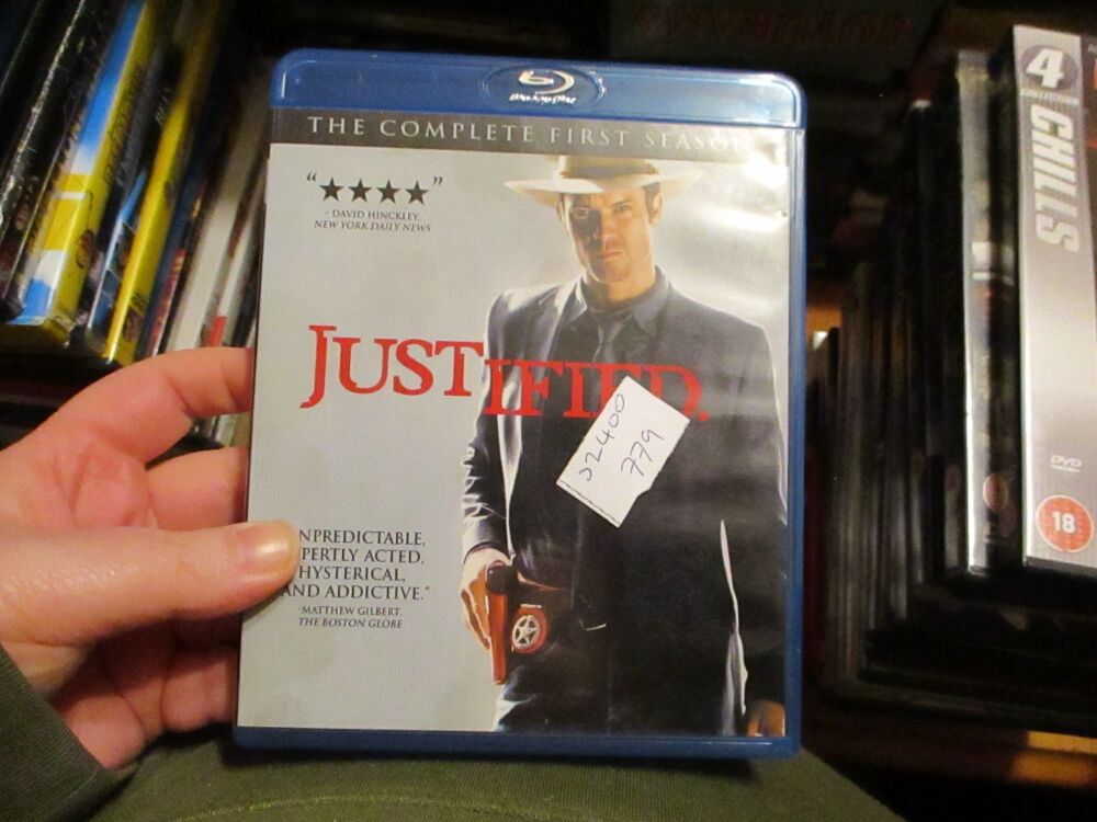 Justified Complete First Season - Bluray - LN Disc - VGC Case - Pal (S2400779)