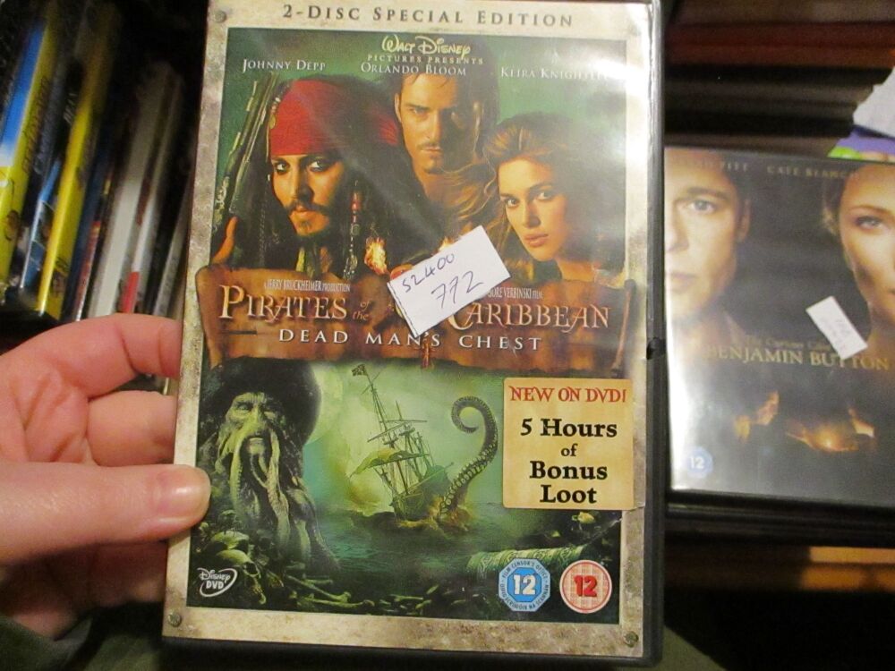 Pirates Of The Caribbean - Dead Man's Chest 2 Disc Edition- DVD- FS Disc - 