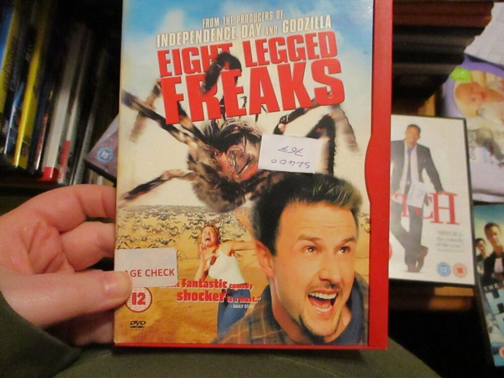 Eight Legged Freaks - DVD- FS Disc - VGC Card Case - Pal (S2400767)