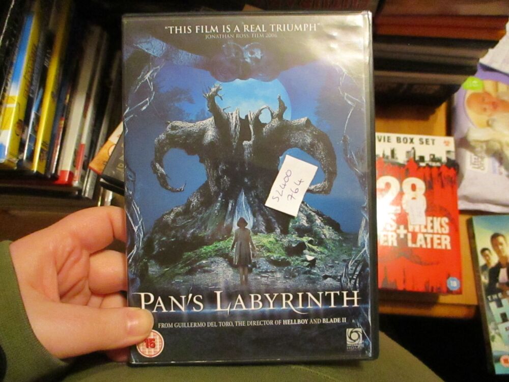 Pans Labyrinth - DVD- HSM Disc - VGC Card Case - Pal (S2400764)