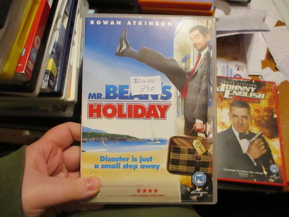 Mr Bean's Holiday - DVD- FS Disc - VGC Case - Pal (S2400790)