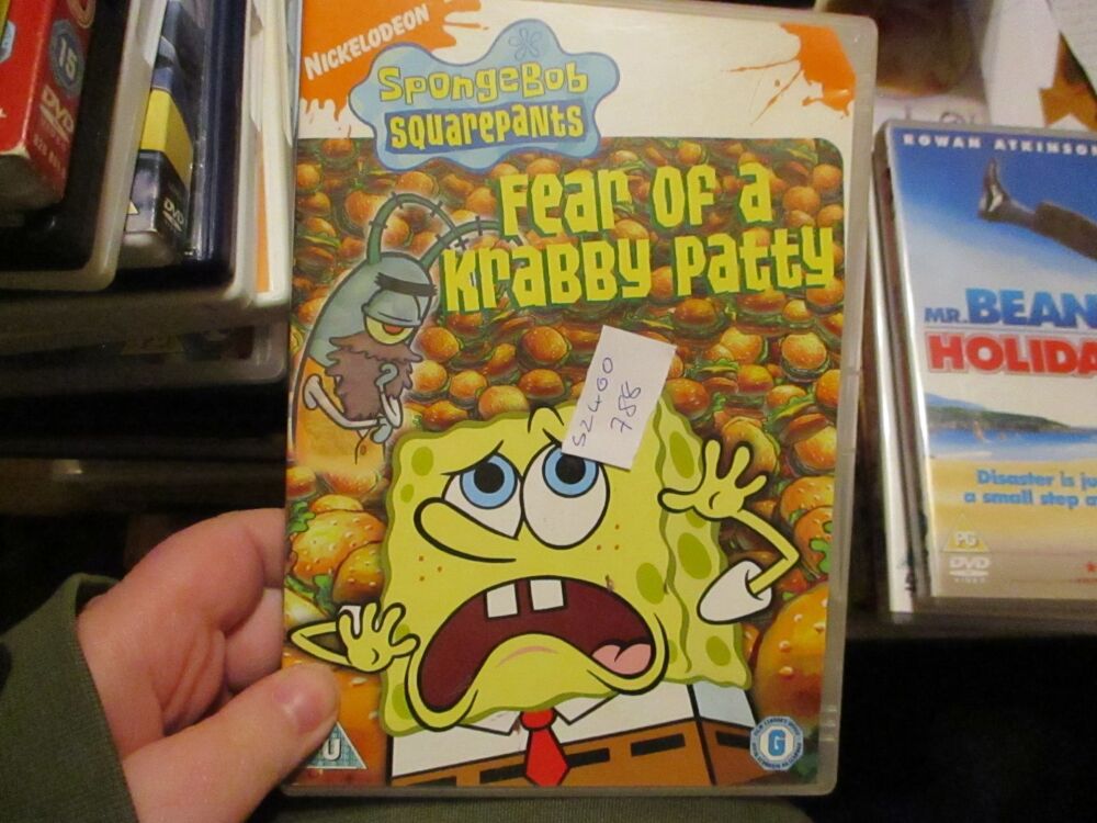 Spongebob Squarepants - Fear Of a Krabby Patty - DVD- HSM/PC Disc - VGC Case - Pal (S2400788)