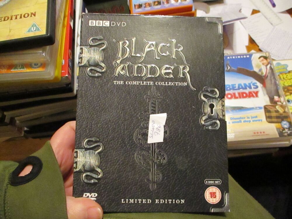 Blackadder The Complete Collection - Limited Edition (missing Disc 4)- DVD- FP/LN/VLSS Disc - VGC Case - Pal (S2400786)