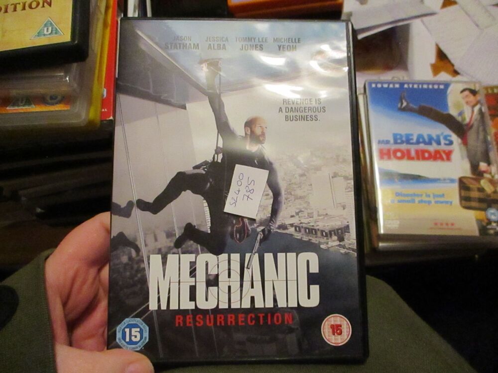 Mechanic Resurrection - DVD- LN Disc - VGC Case - Pal (S2400785)