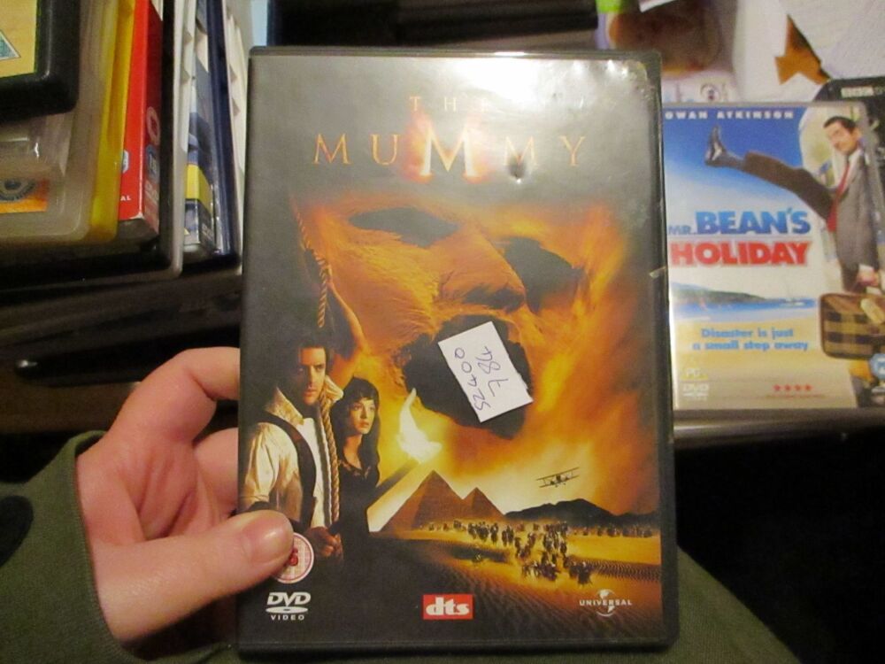 The Mummy - Brendan Fraser - DVD- LN Disc - VGC Case - Pal (S2400784)