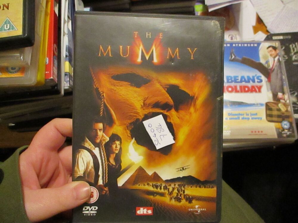 The Mummy - Brendan Fraser - DVD- LN Disc - VGC Case - Pal (S2400784)