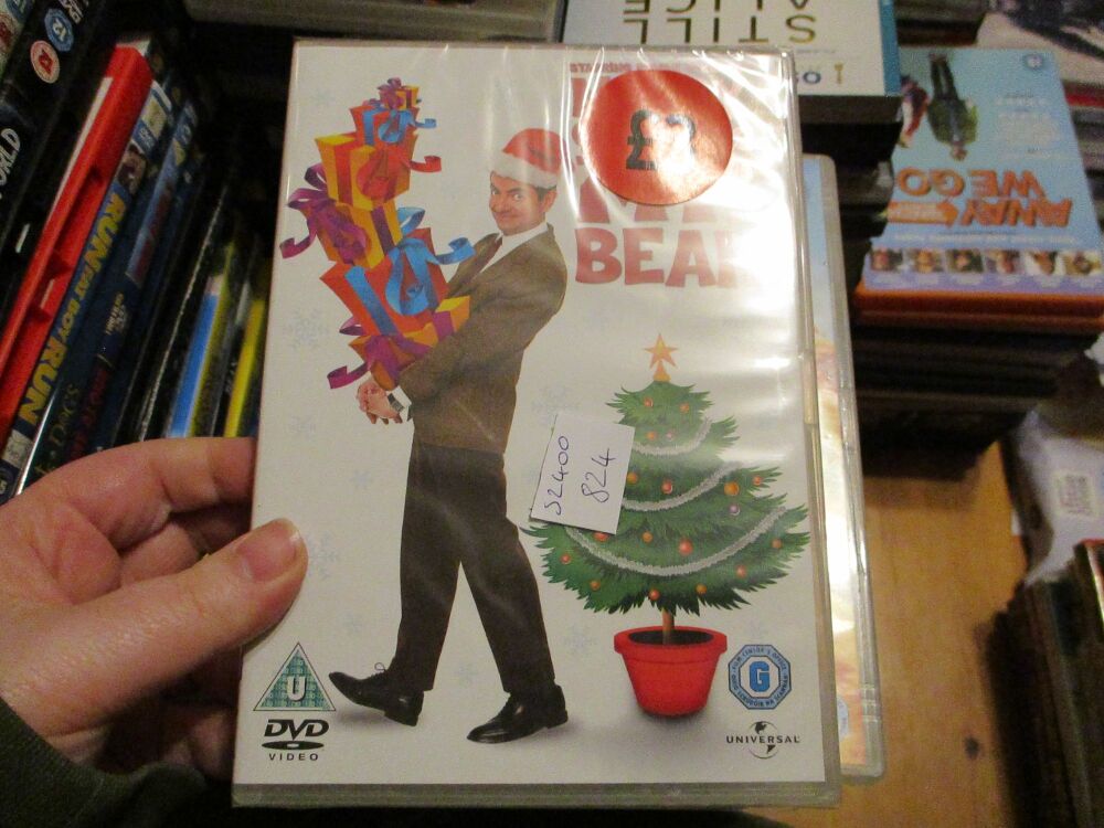 Merry Christmas Mr Bean - DVD - SEALED Disc - VGC Case - Pal (S2400824)