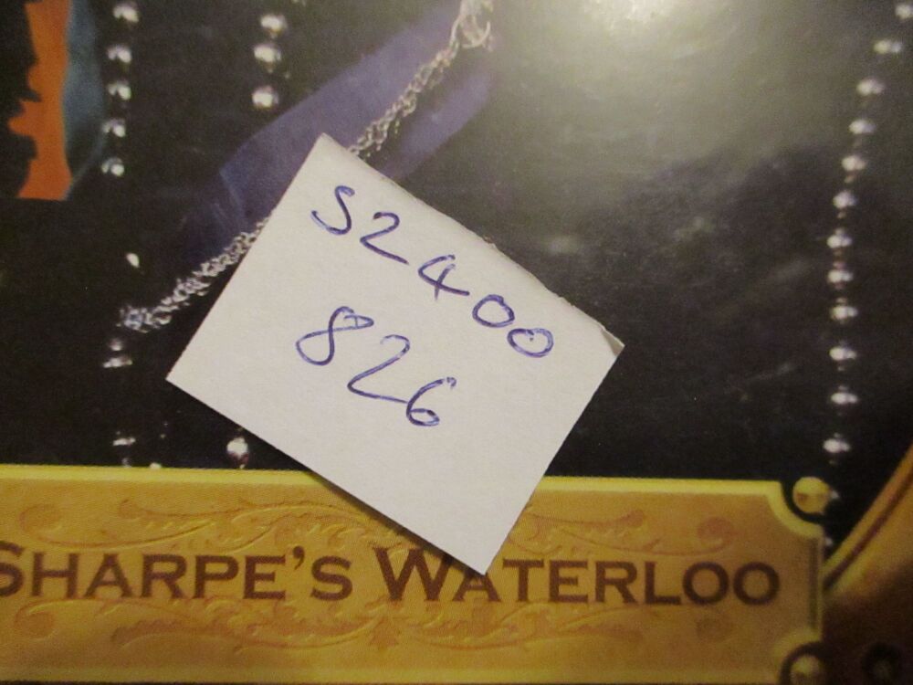 Sharpe's Waterloo - Sean Bean's Sharpe - DVD - LN Disc - VGC Case - Pal (S2400826)