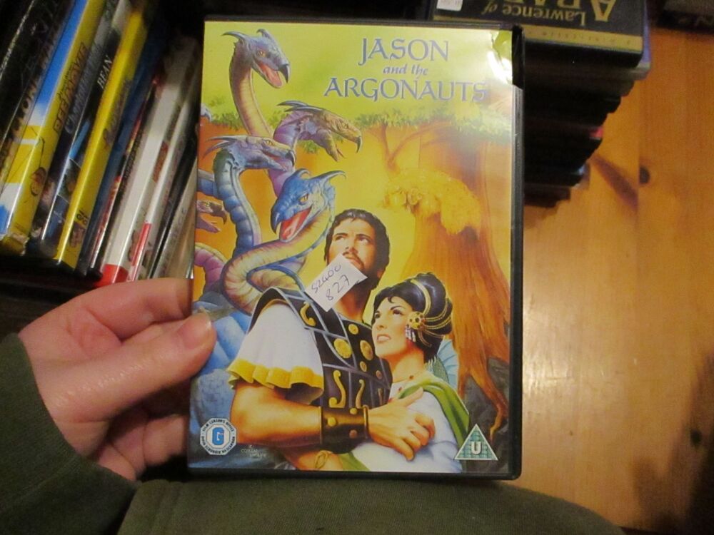 Jason and the Argonauts - DVD - FS/FP Disc - Cracked Edge Case - Pal (S2400827)