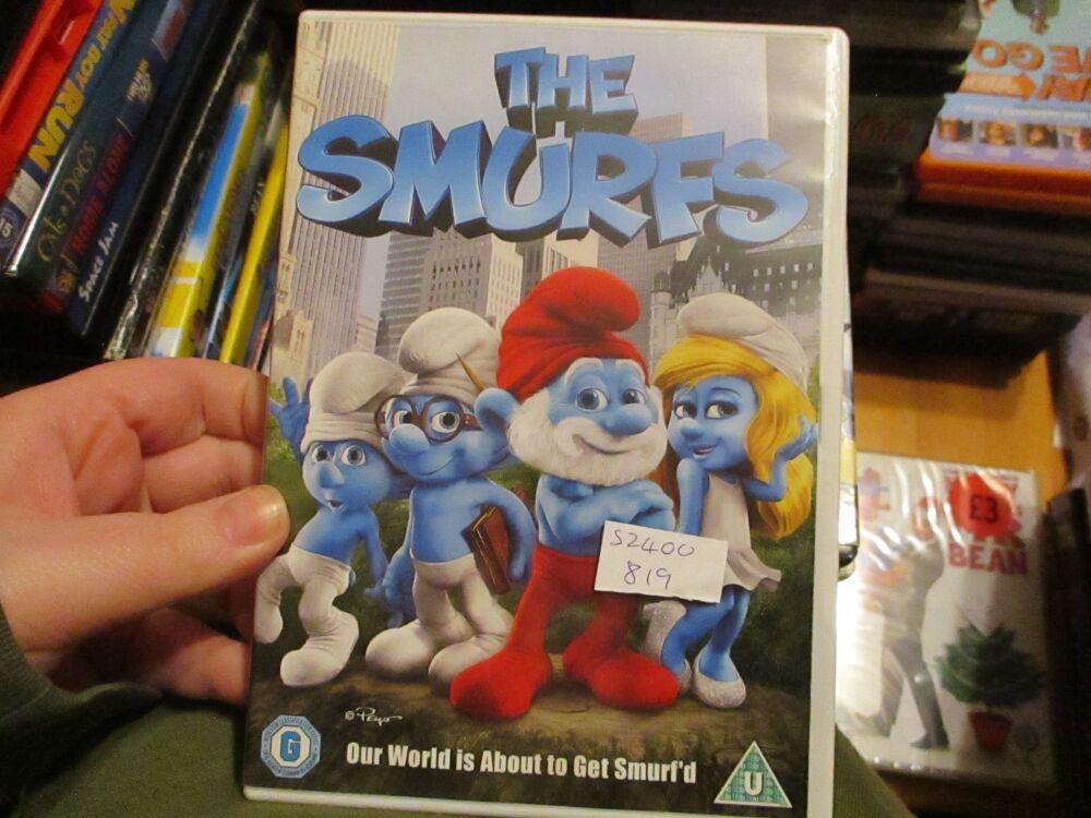 The Smurfs Movie - DVD - HSM Disc - VGC Case - Pal (S2400819)