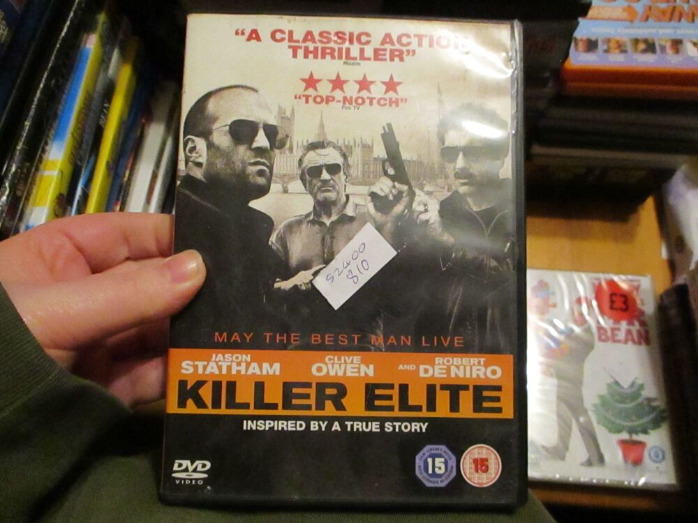 Killer Elite - DVD - HSM Disc - VGC Case - Pal (S2400810)