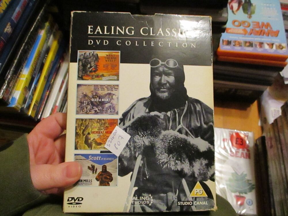 Ealing Classics Collection. Nicholas Nickleby.DeadOfNight.ScottOfThe Antarctic.Went The Day Well? - DVD - VLSS Disc - VGC Fold Case - Pal (S2400807)