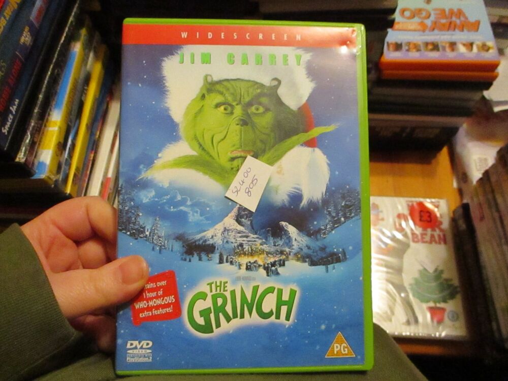 The Grinch - DVD - VLSS/FP Disc - VGC Case - Pal (S2400805)