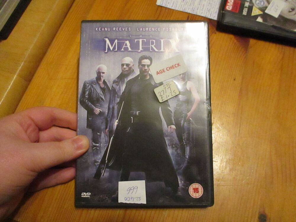 The Matrix - DVD - FS Disc - VGC Case - Pal (S2400666)
