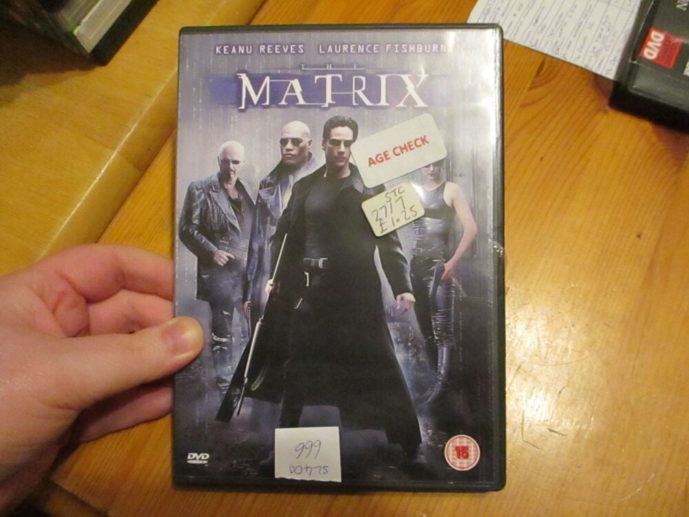 The Matrix - DVD - FS Disc - VGC Case - Pal (S2400666)