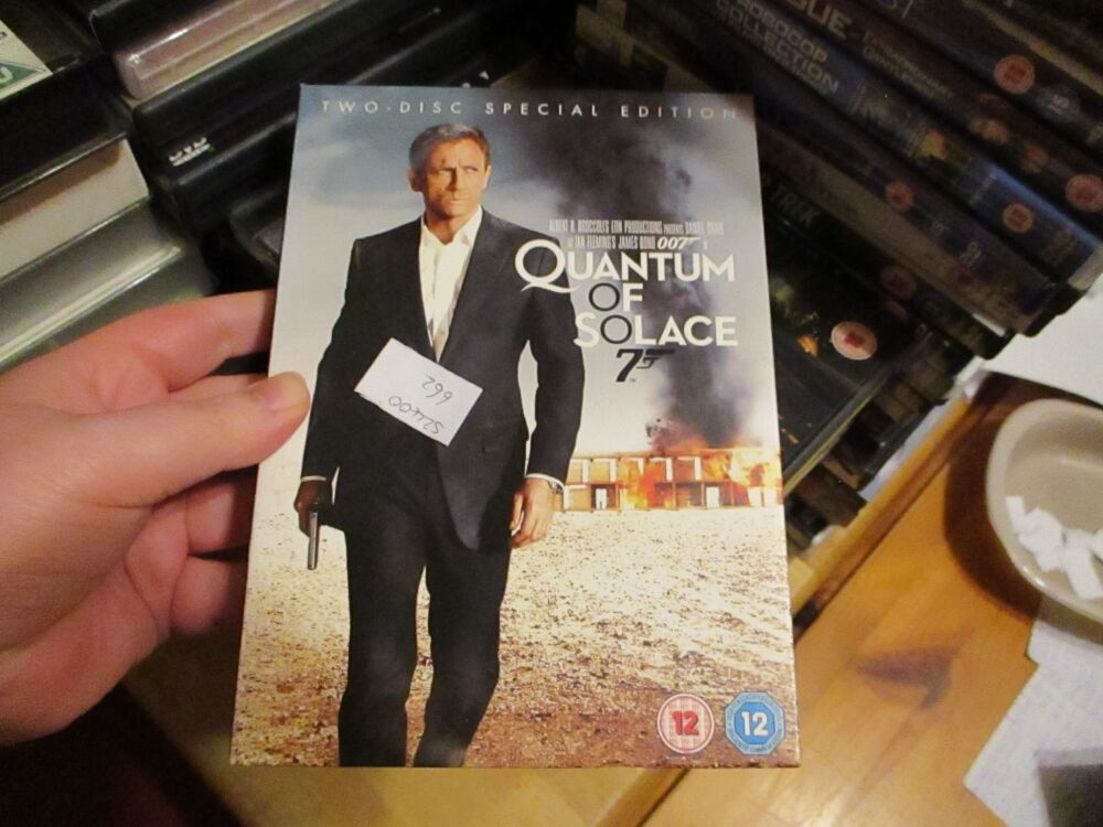 Quantum Of Solace 2 Disc Edition - DVD - LN Disc - VGC Case - Pal (S2400662)