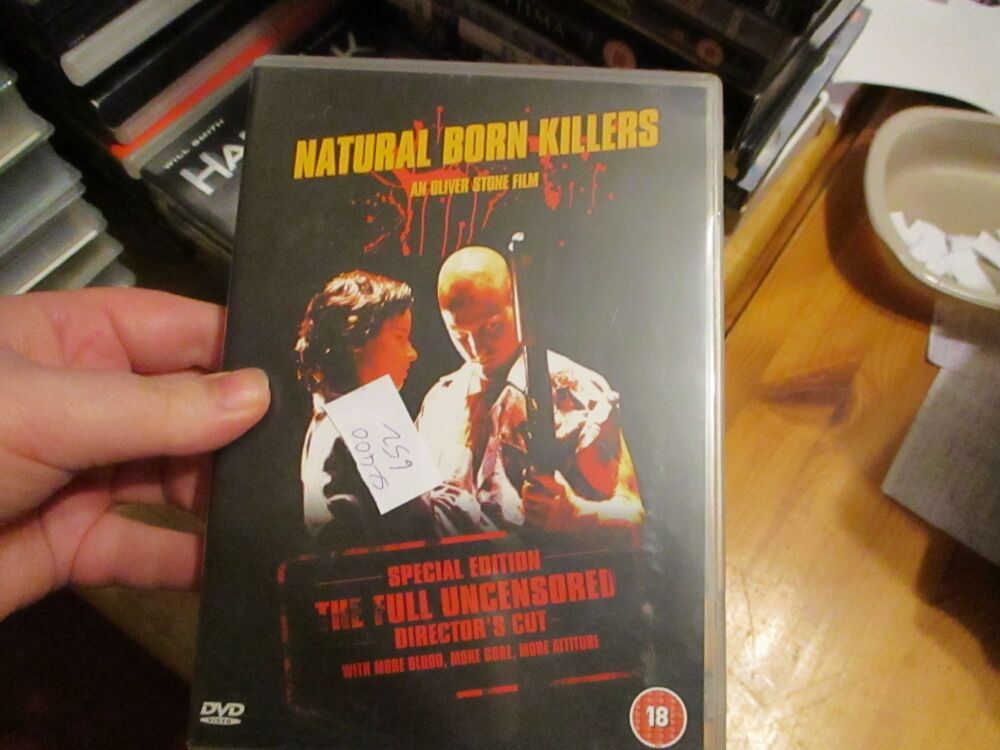 Natural Born Killers - Directors Cut - DVD - LN Disc - VGC Case - Pal (S2400652)