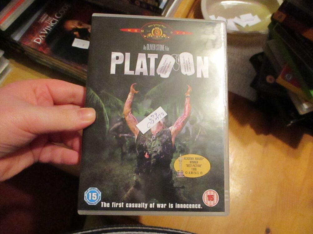 Platoon - DVD - LN Disc - VGC Case - Pal (S2400649)