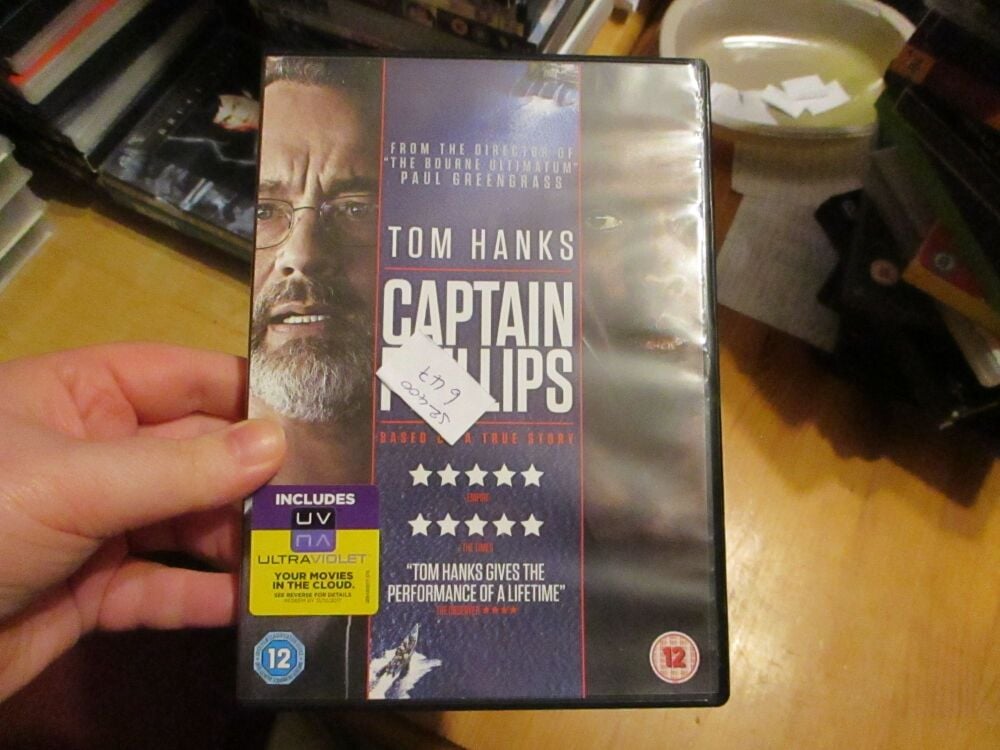 Captain Phillips - DVD - LN Disc - VGC Case - Pal (S2400647)