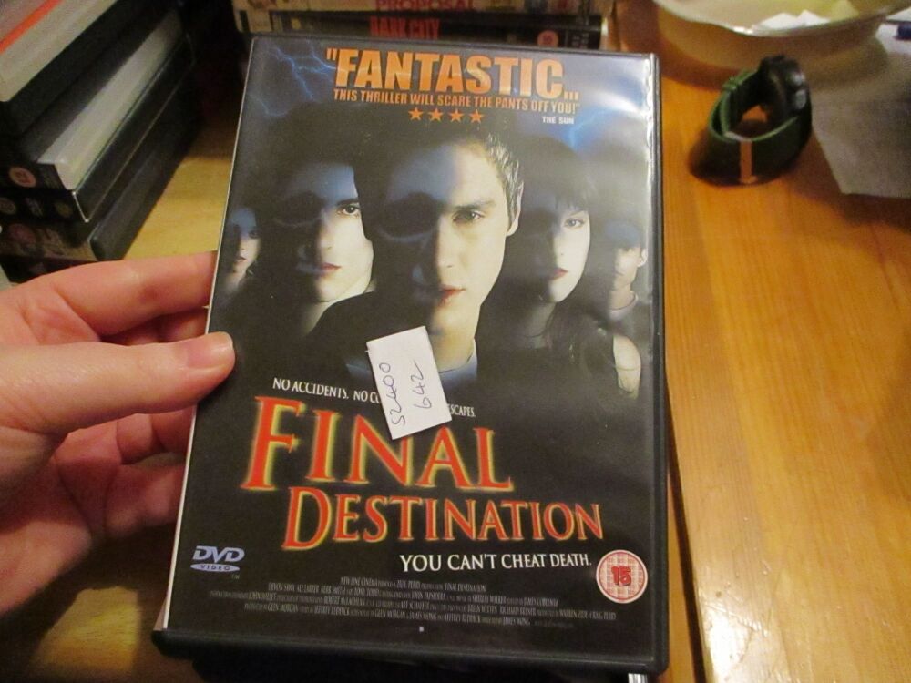 Final Destination - DVD - FS Disc - VGC Case - Pal (S2400642)