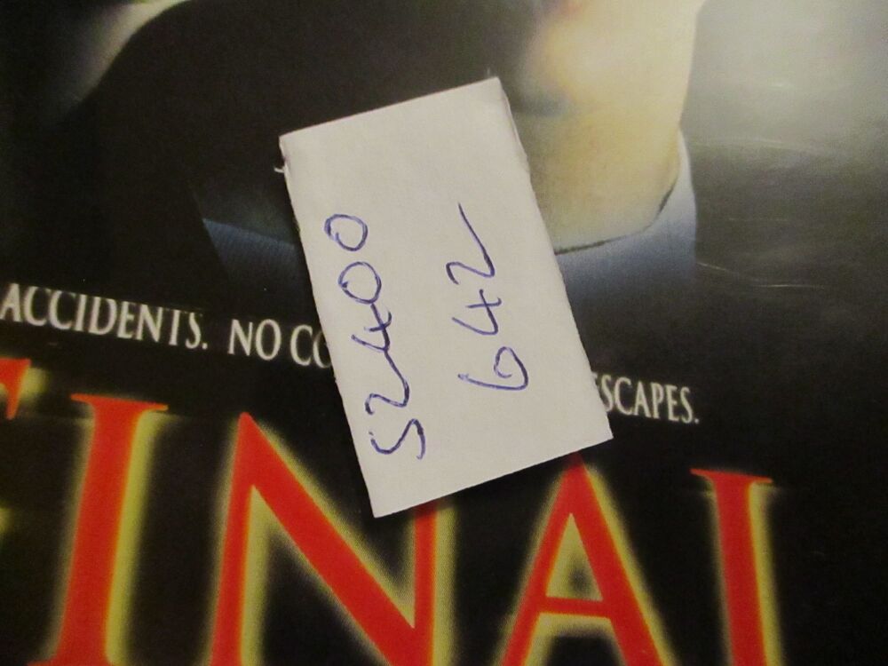 Final Destination - DVD - FS Disc - VGC Case - Pal (S2400642)