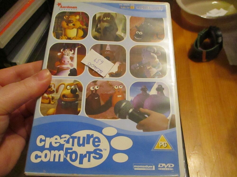 Creature Comforts - Series 1 Part 1 - DVD - FP/FS Disc - VGC Case - Pal (S2400639)