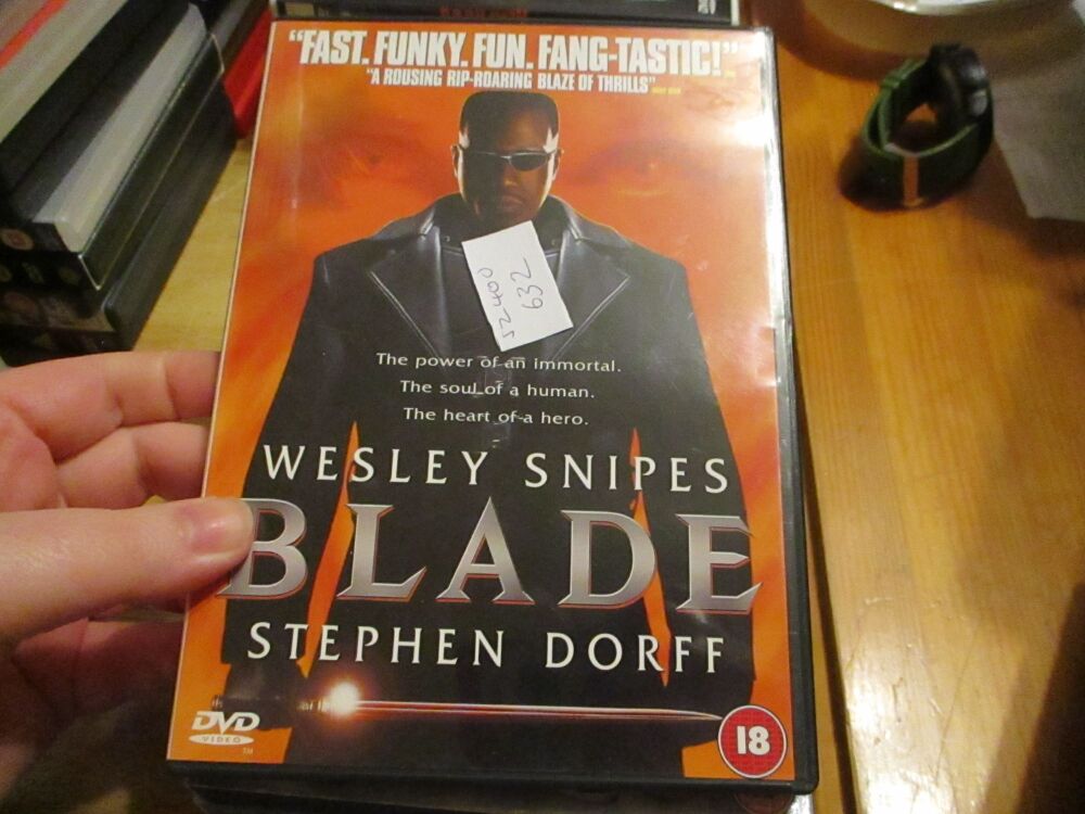 Blade - DVD - LN Disc - VGC Case - Pal (S2400632)