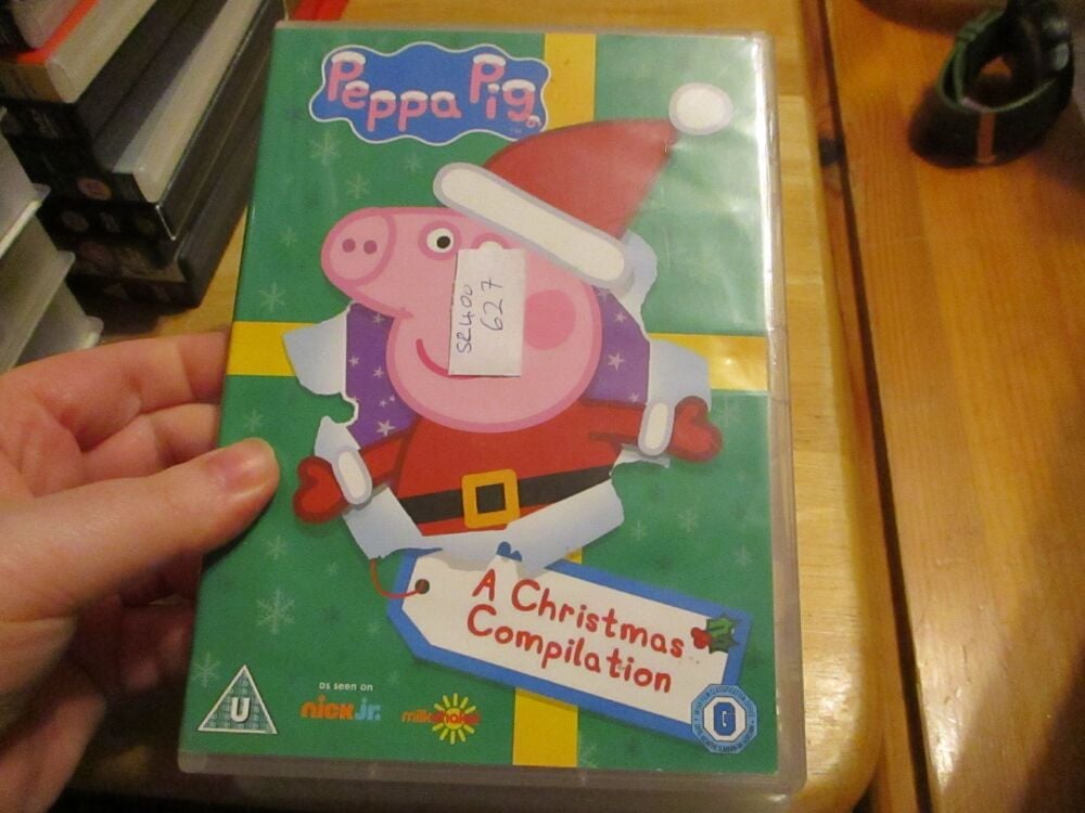 Peppa Pig - A Christmas Compilation - DVD - HSM Disc - VGC Case - Pal (S2400627)