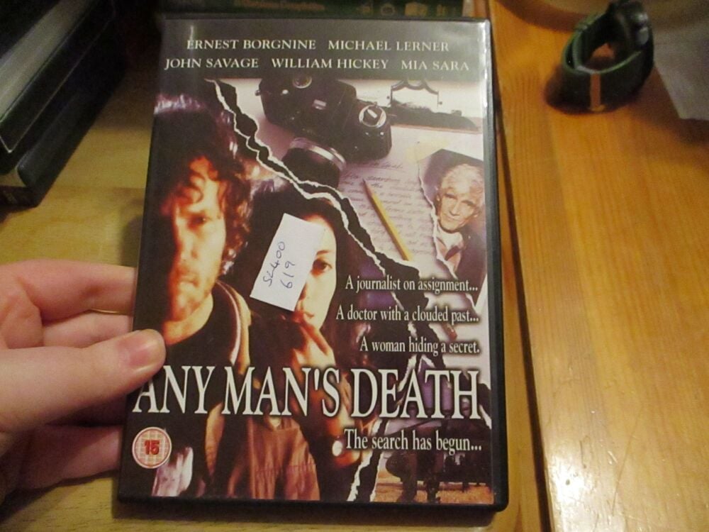 Any Man's Death - DVD - LN Disc - VGC Case - Pal (S2400619)