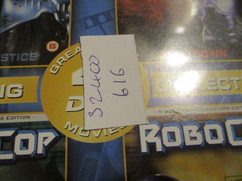 Robocop Collection 4 Movies - DVD - Dusty Disc - VGC Case - Pal (S2400616)