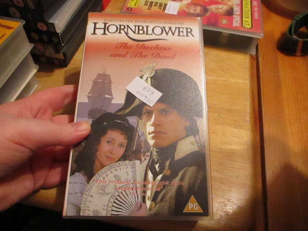 Hornblower - The Duchess and the Devil  - VHS - VGC Tape & Case - Pal (S2400607)