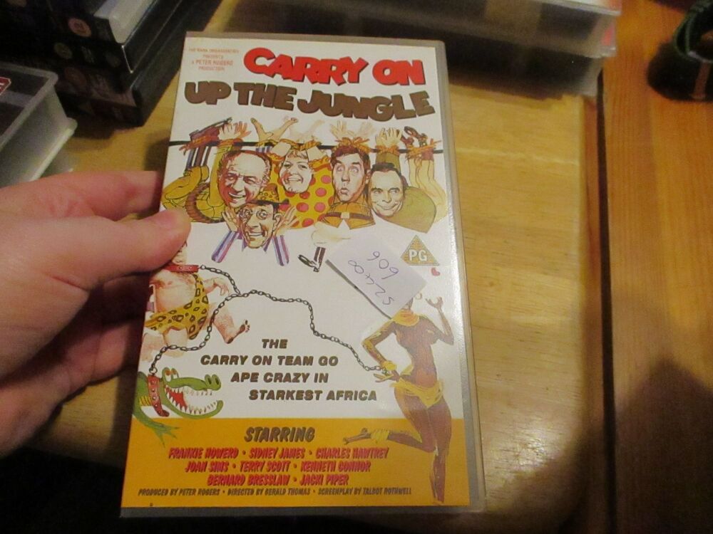 Carry On - Up The Jungle  - VHS - VGC Tape & Case - Pal (S2400606)