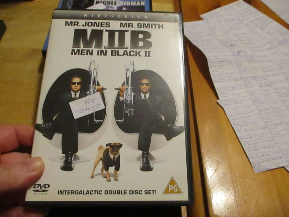 Men In Black 2 - DVD - FP/FS Disc - VGC Case - Pal (S2400601)