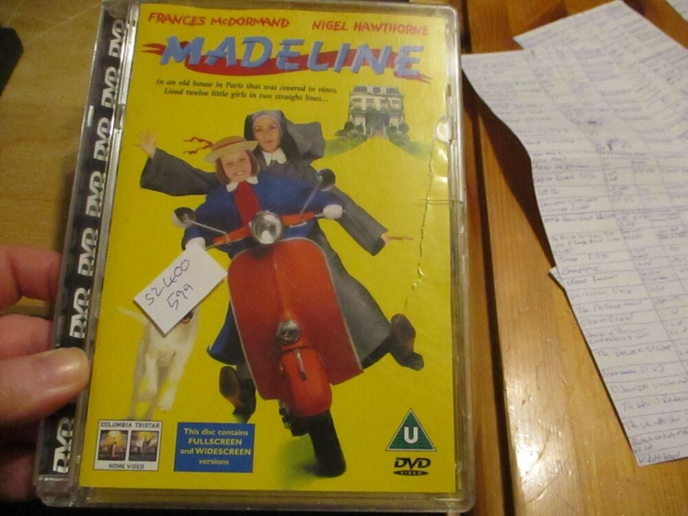 Madeline - DVD - Gunky/VLSS Disc - Damaged Case - Pal (S2400599)