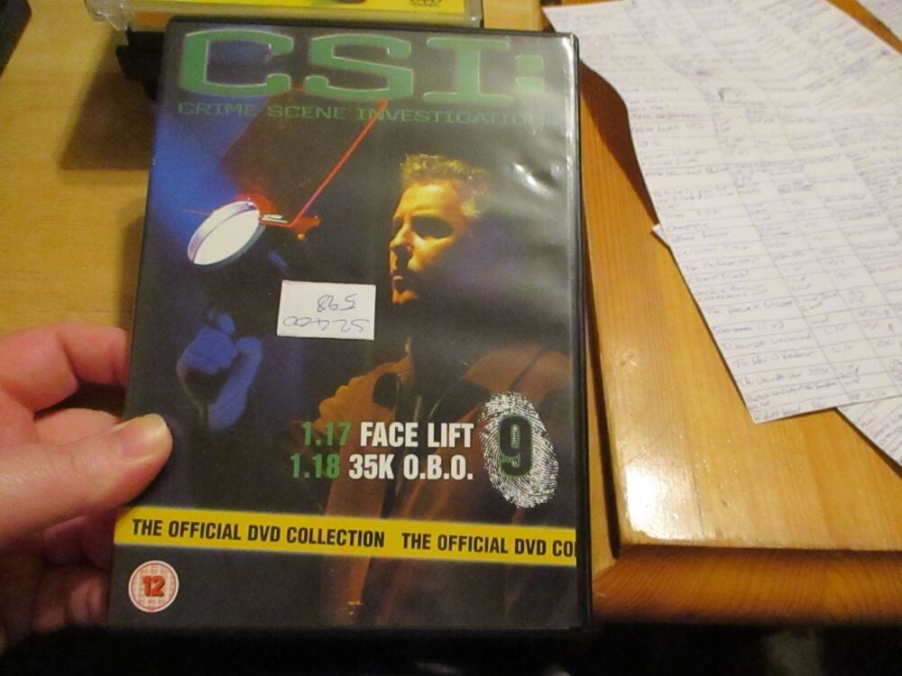 CSI Series 1 Vol 9 - DVD - LN Disc - VGC Case - Pal (S2400598)