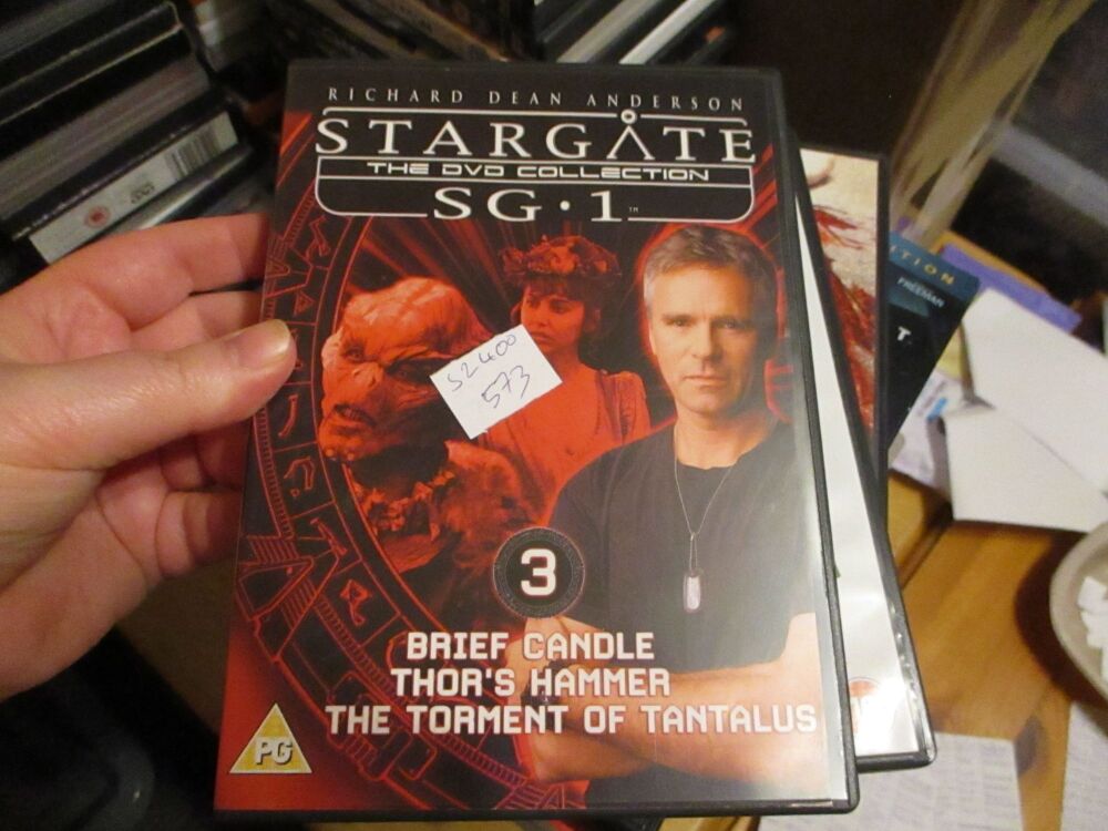 Stargate SG1 Series 1 Vol 3 - DVD - LN Disc - VGC Case - Pal (S2400573)