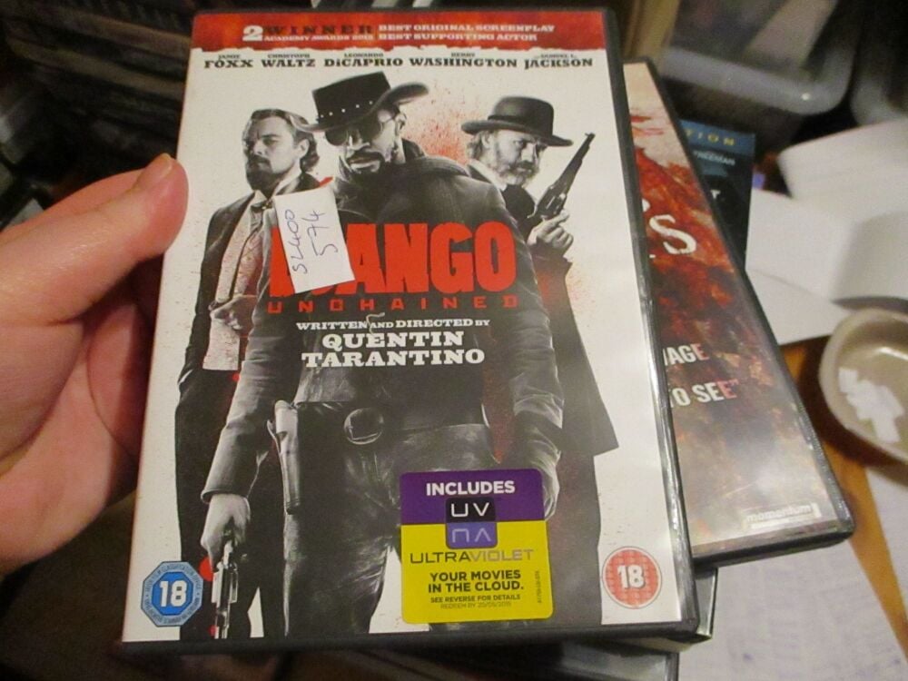 Django Unchained - DVD - LN Disc - VGC Case - Pal (S2400574)