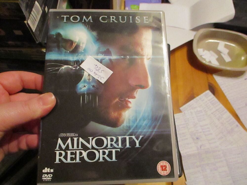 Minority Report - DVD - LN Disc - VGC Case - Pal (S2400584)