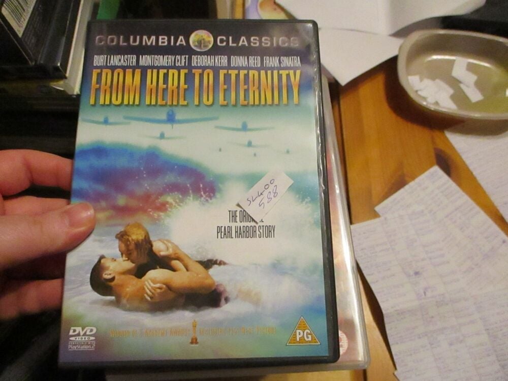 From Here To Eternity - DVD - LN Disc - VGC Case - Pal (S2400588)