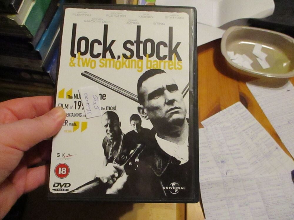 Lock, Stock And Two Smoking Barrels  - DVD - Dusty/FS Disc - VGC Case - Pal (S2400590)