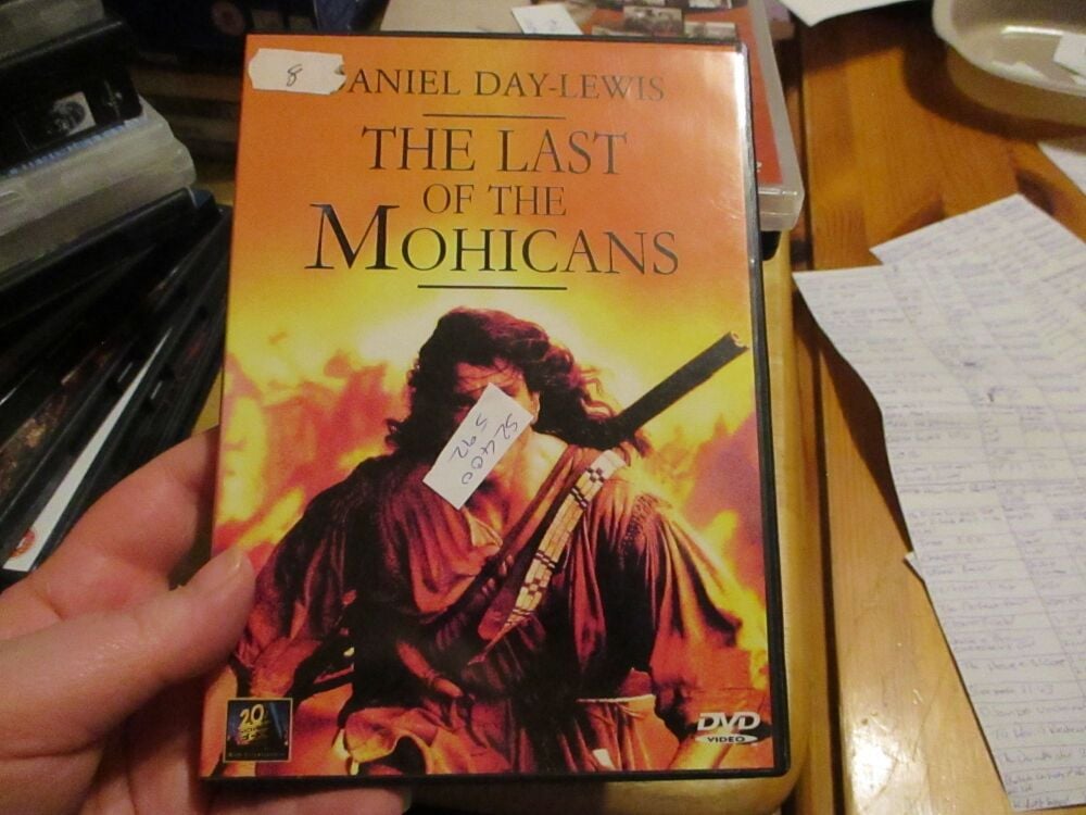 The Last Of The Mohicans - Daniel Day-Lewis - DVD - HSM Disc - VGC Case - Pal (S2400592)