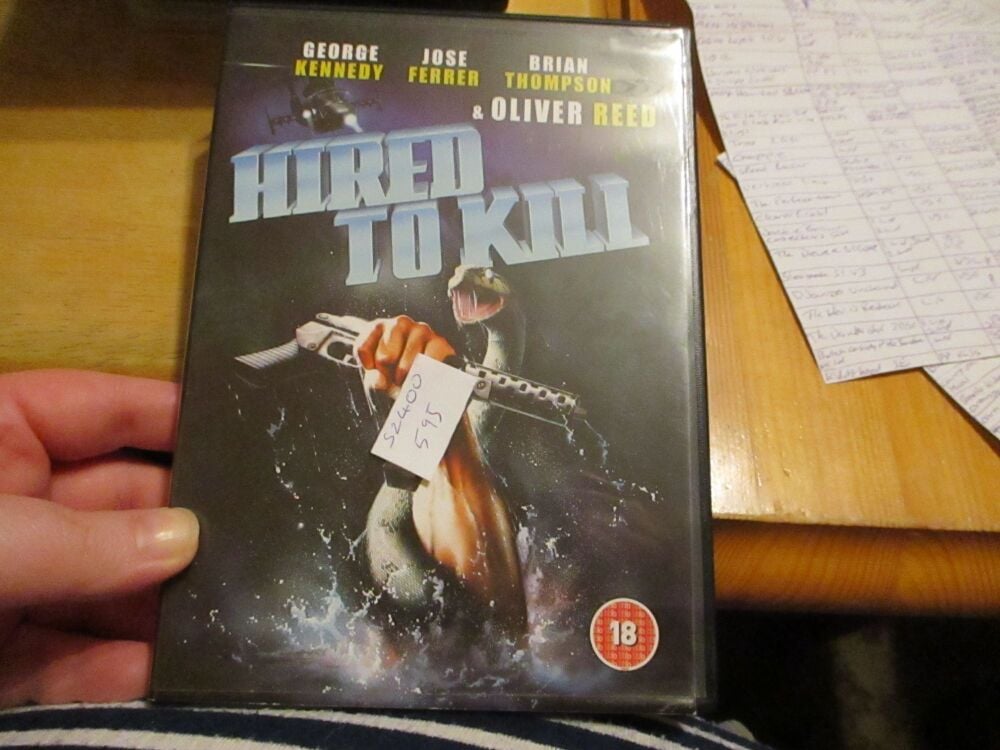 Hired To Kill - DVD - FS Disc - VGC Case - Pal (S2400595)