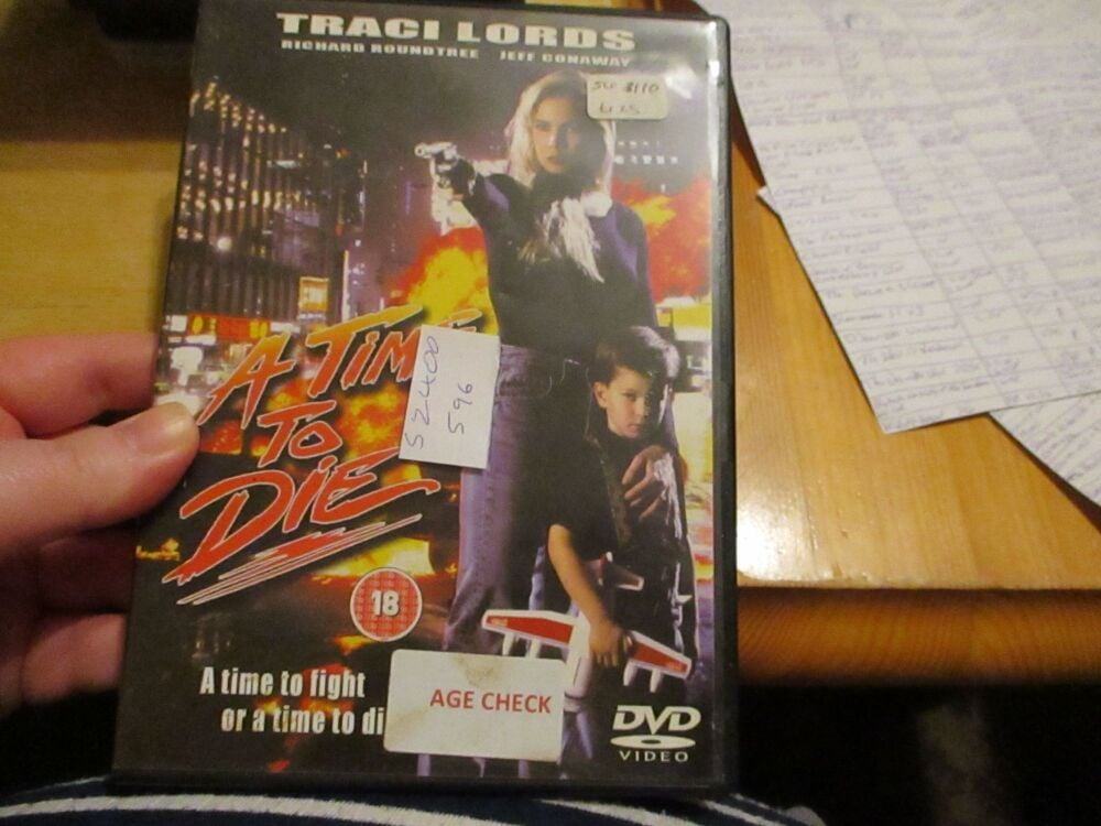 A Time To Die - DVD - VLSS Disc - VGC Case - Pal (S2400596)