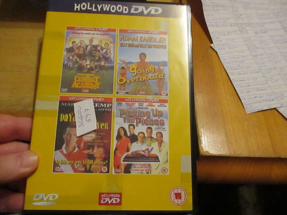 Combat Academy/Going Overboard/Daydream Believer/Picking Up The Pieces - DVD - Dusty/FS Disc - VGC Case - Pal (S2400597)