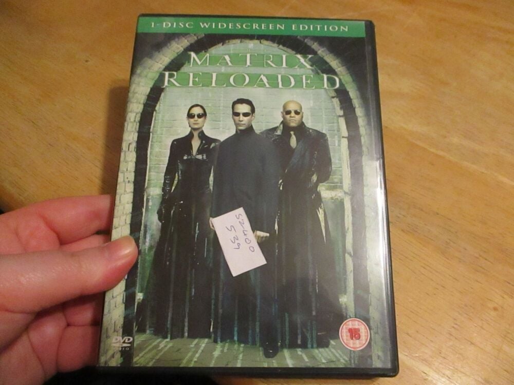 Matrix Reloaded - DVD - LN Disc - VGC Case - Pal (S24005439)