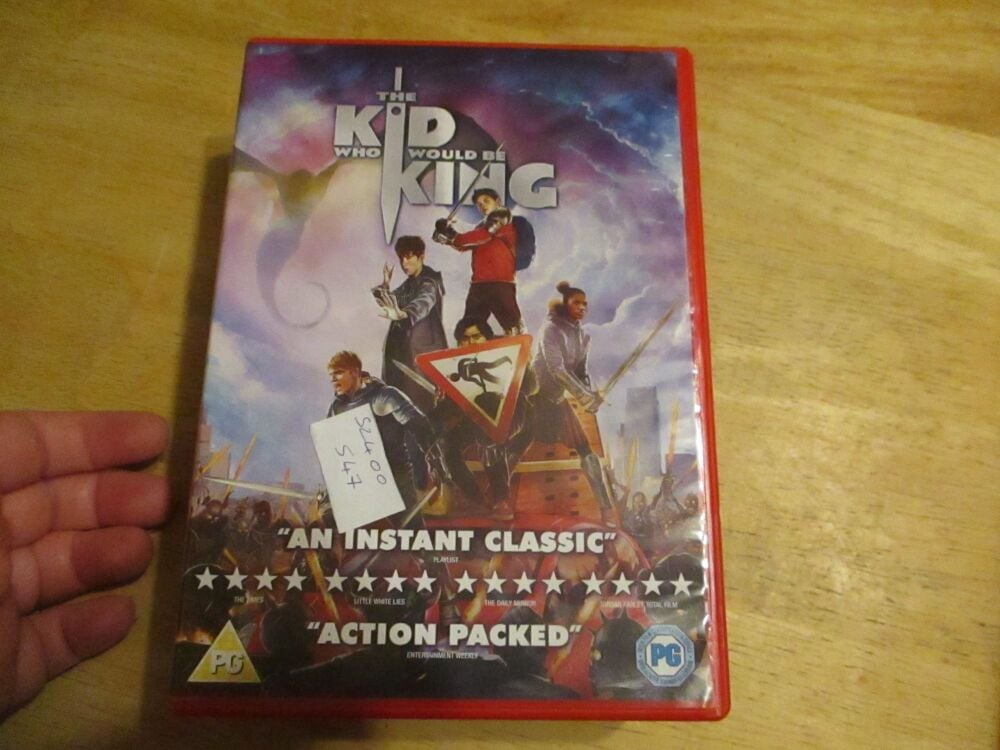 The Kid Who Would Be King - DVD - Dusty/FS Disc - VGC Case - Pal (S2400547)