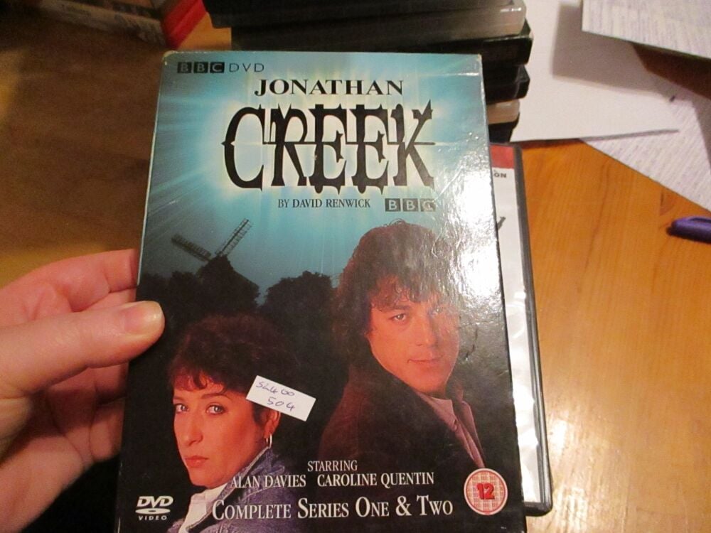 Jonathan Creek - Complete Series 1 & 2 - DVD - FP/FS Disc - VGC Case - Pal (S2400504)