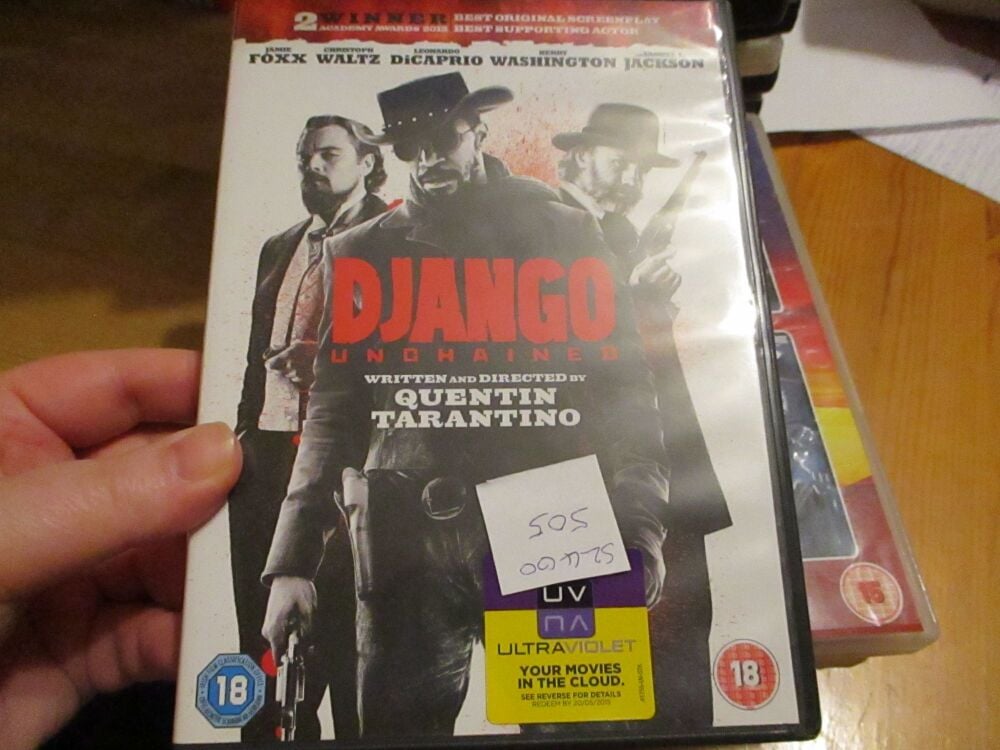 Django Unchained - DVD - FP Disc - VGC Case - Pal (S2400505)