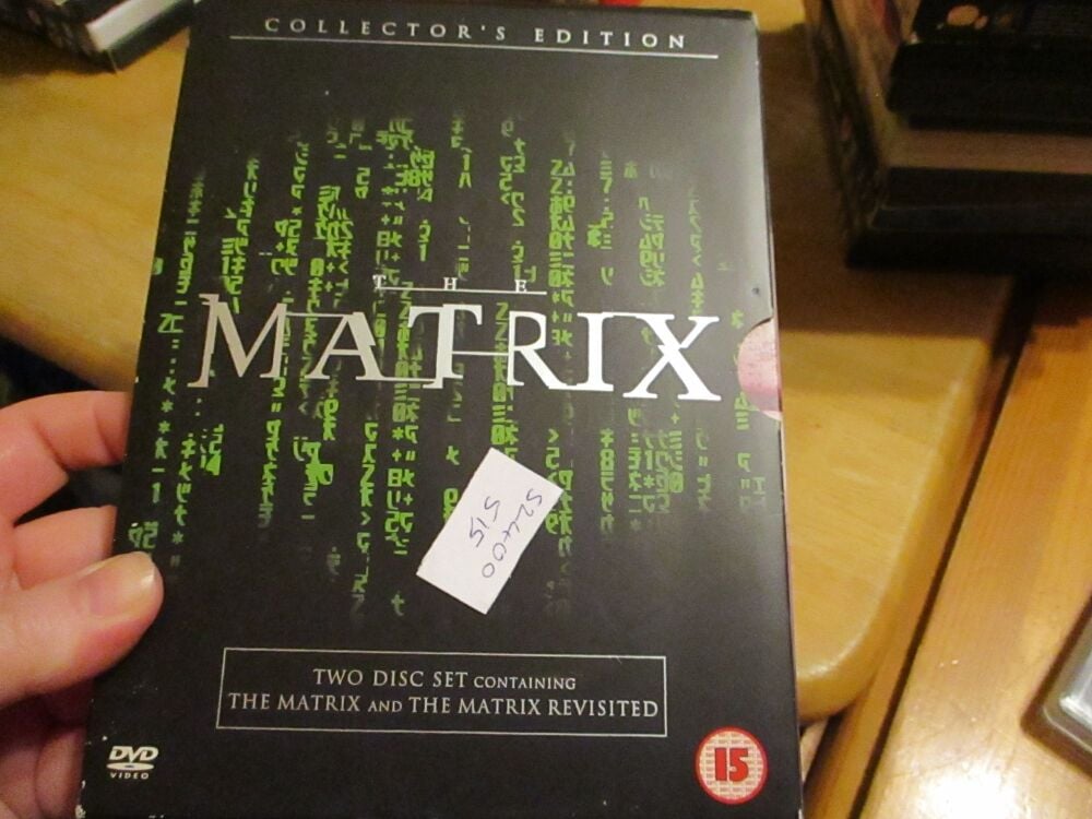 The Matrix 2 Disc Collectors Edition - DVD - FP/FS Disc - VGC Case - Pal (S2400515)